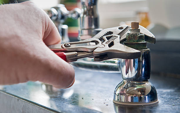 Water damage restoration process in Gridley, IL
